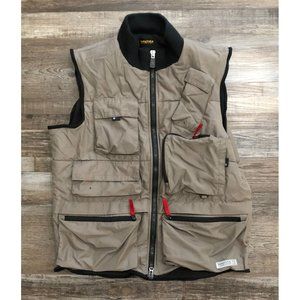 Nautica Competition Mens XL Gray Full Zip Tactical Outdoor Vest